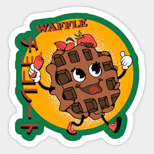 Chocolate Waffles Sticker